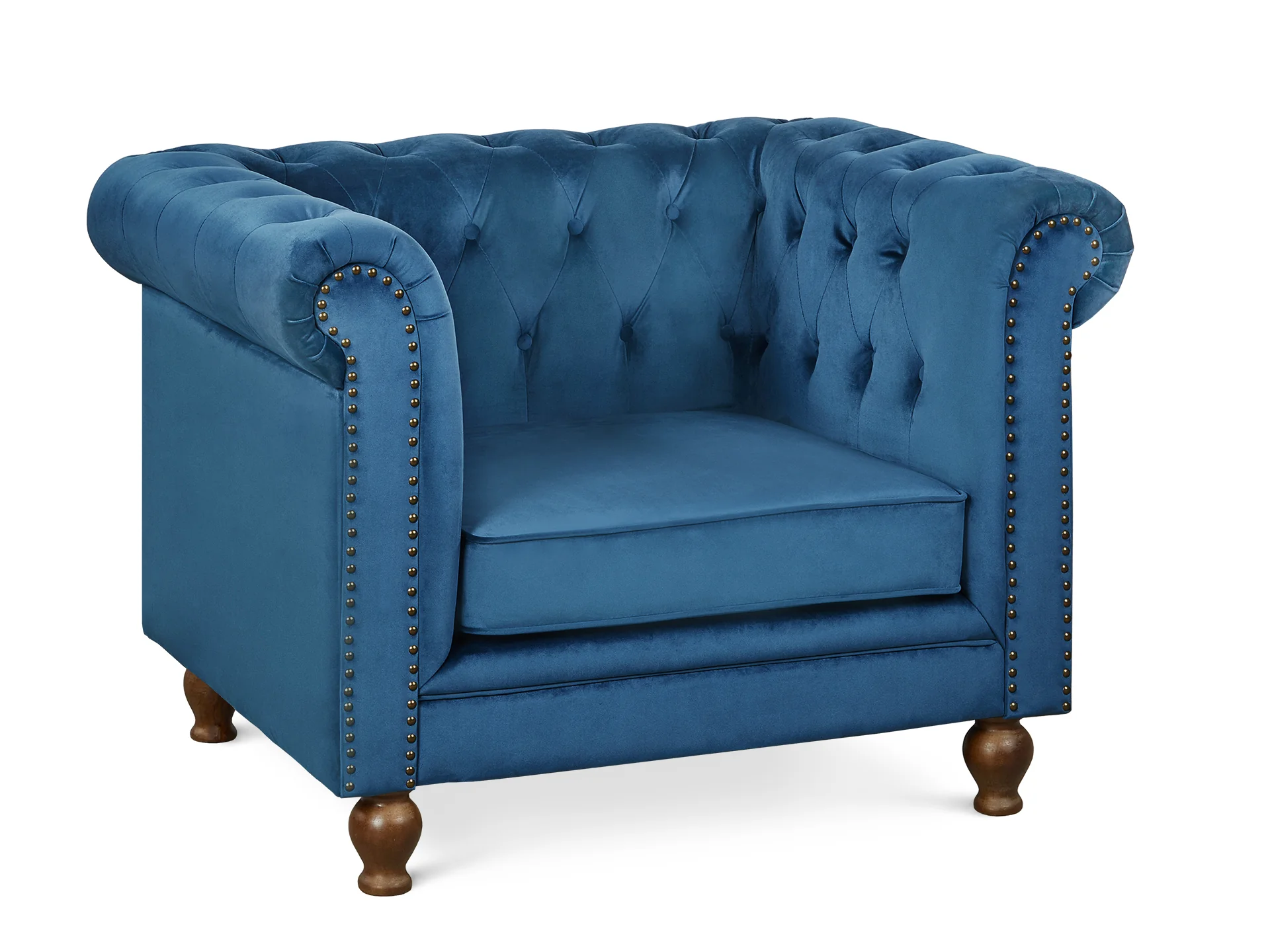 Vagas Occasional Chair - Blue - Image 4