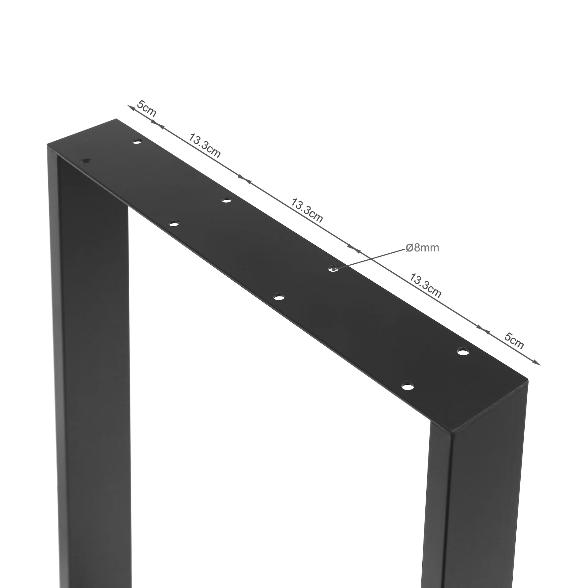 Varex Box Shape Metal Dining Table Legs 50x72.5cm - Set of 2 - Image 13