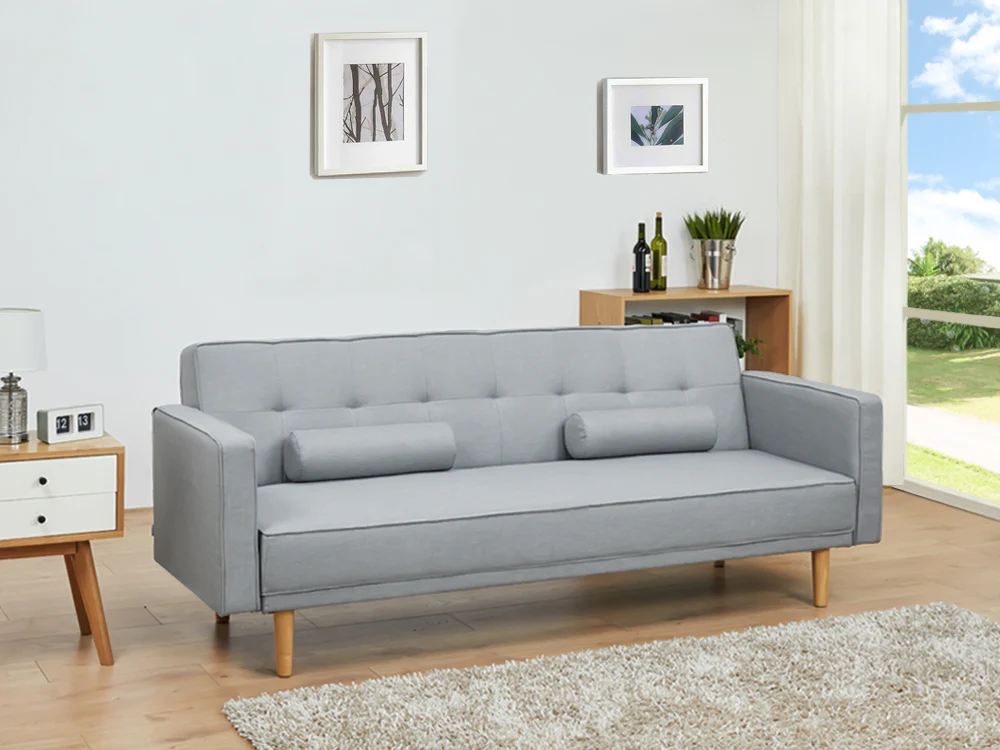 VIENNA 3-Seater Sofabed GREY