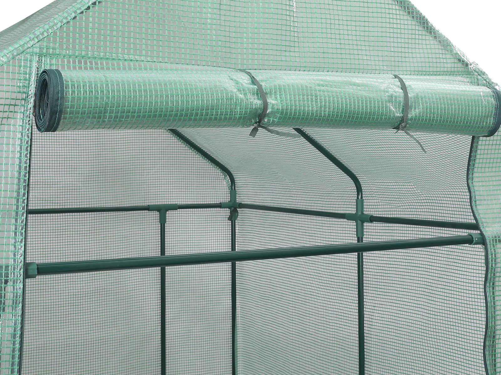 Walk-In Greenhouse 1.45 x 1.45 x 2M - GREEN - Image 7