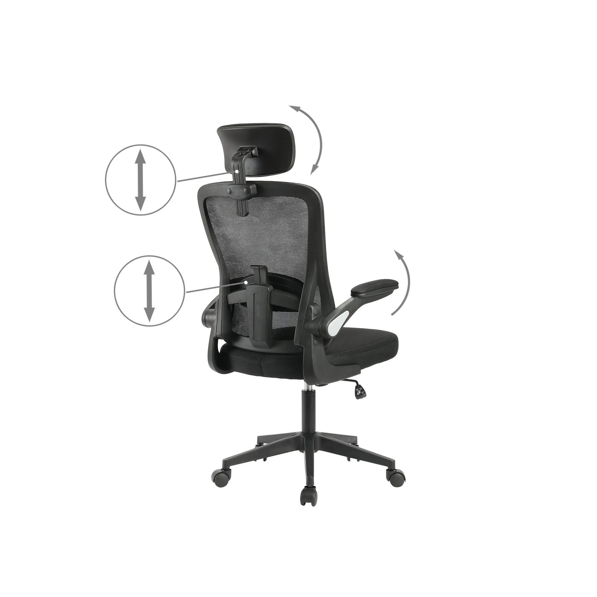 Wells Office Chair - Black - Image 12