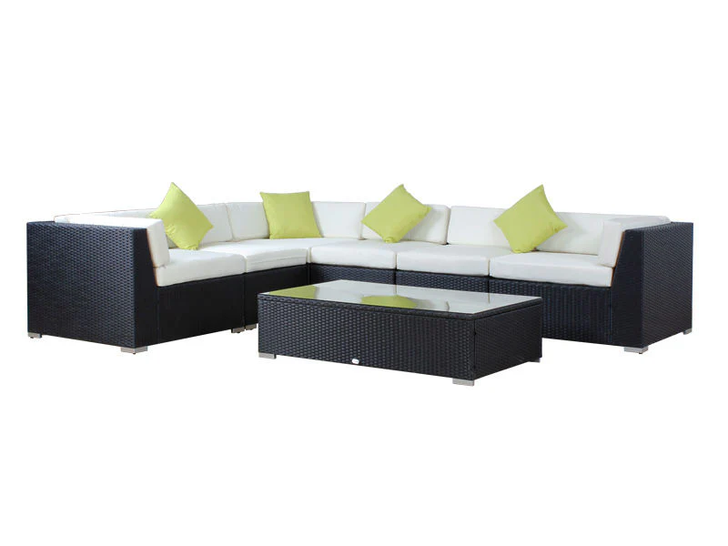 WHITSUNDAY Rattan Outdoor Sofa Set 7PCS - Image 3