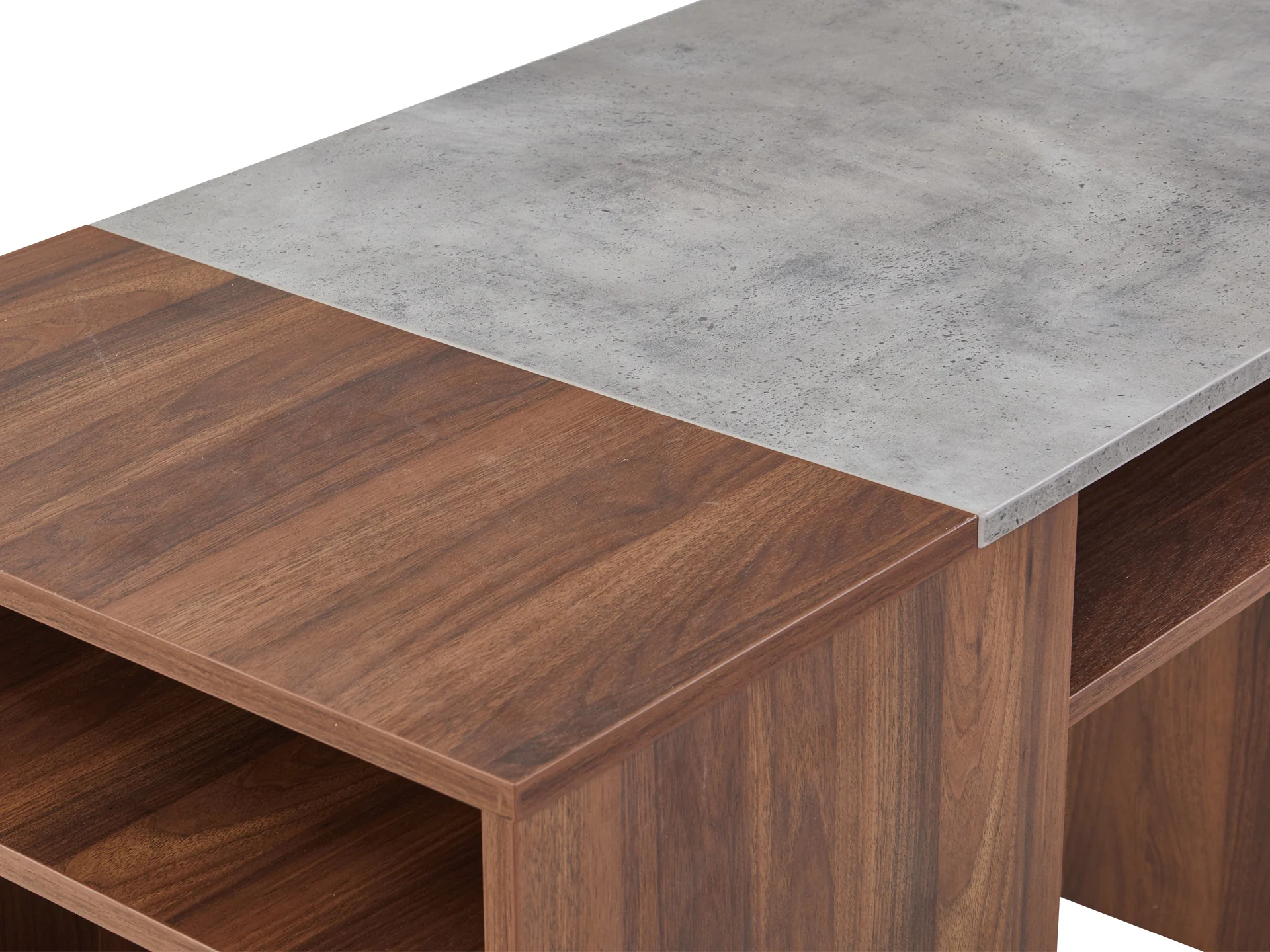 Willie 116cm Computer Desk - Walnut - Image 7