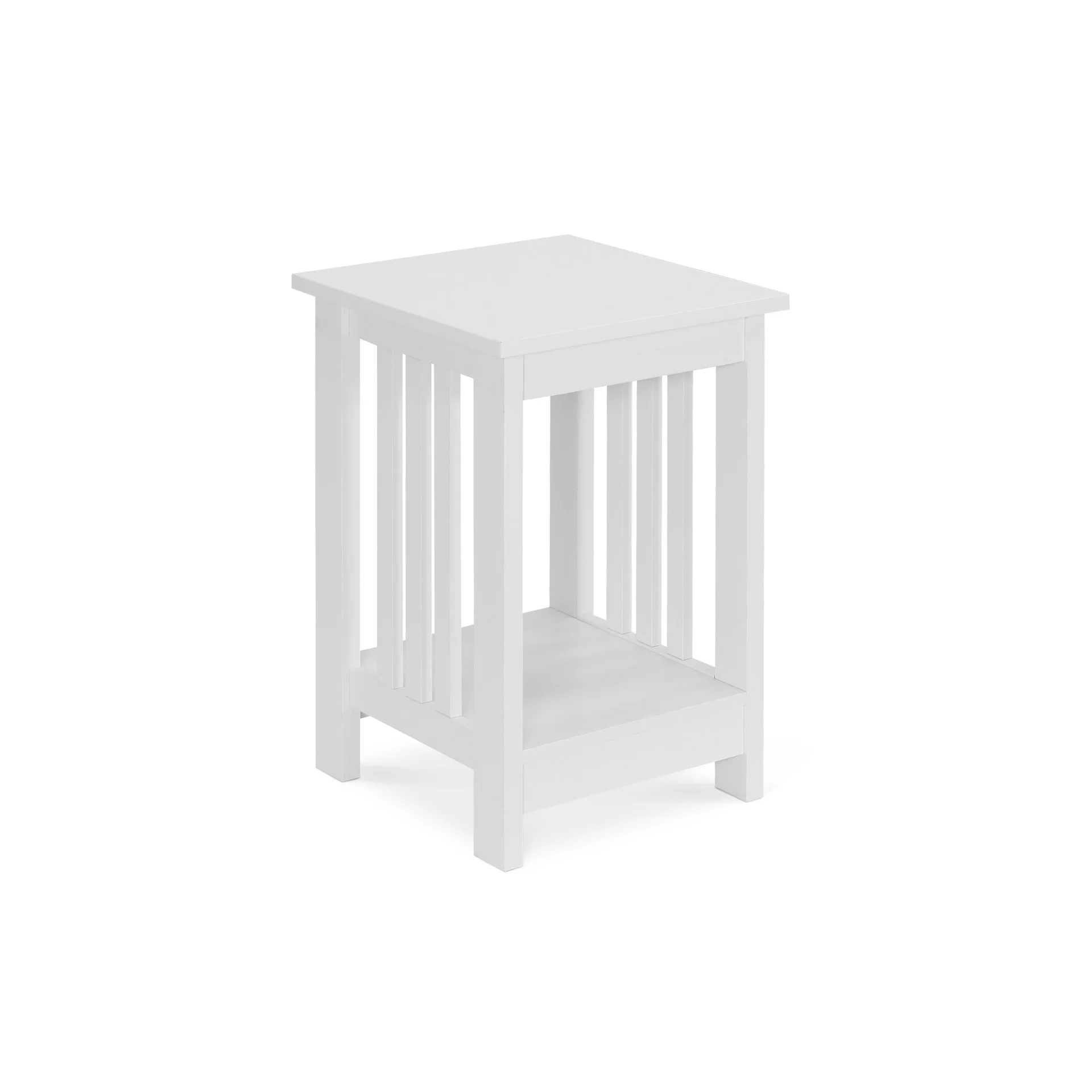 Wular Square Side Table Coffee Table - White - Image 12