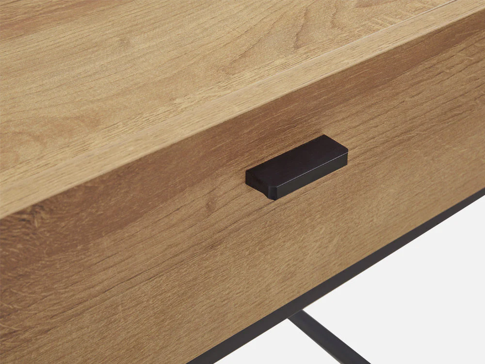 XOAN Wooden Bedside Table - OAK - Image 11