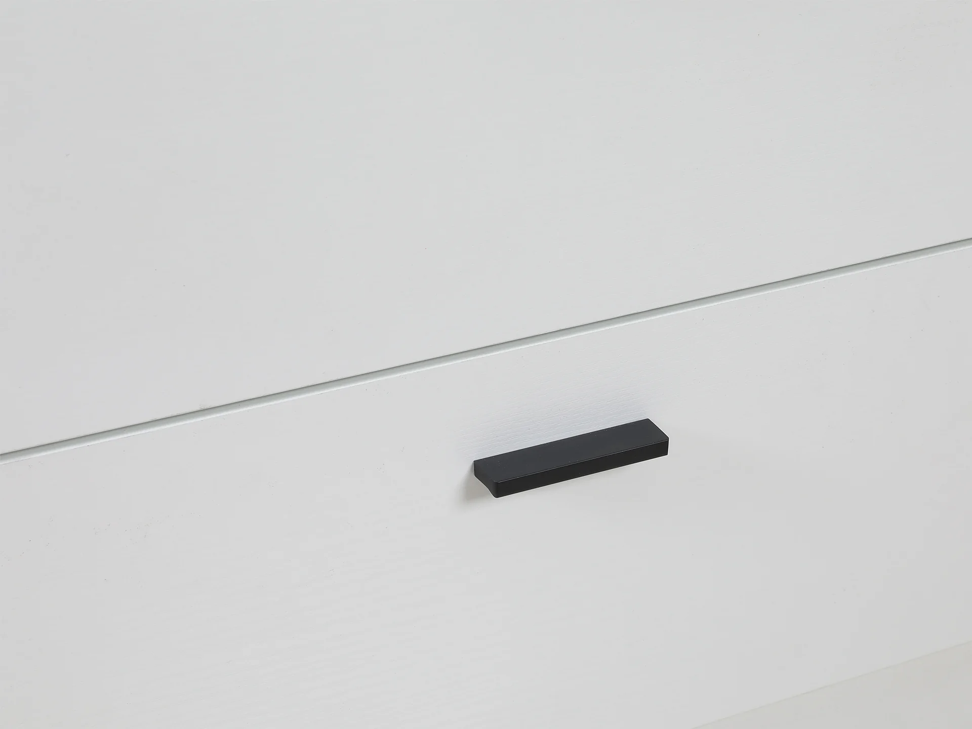 Zach Wooden Bedside Table - White + Walnut - Image 8